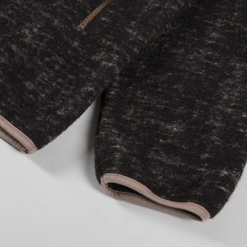 Universal Works Climbing Jacket Brown Marble Fleece-6