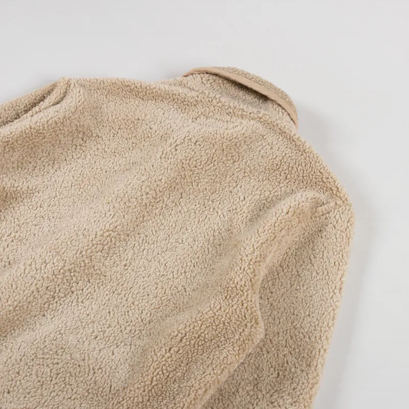 Universal Works Womens Lancaster Jacket Stone Mountain Fleece-7