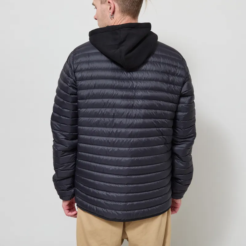 Patagonia Lightweight Down Sweater Cardigan Black-2