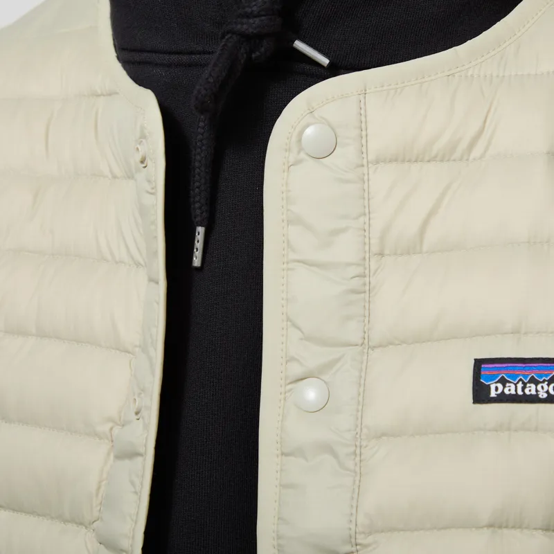 Patagonia Lightweight Down Sweater Cardigan Weathered Stone-3
