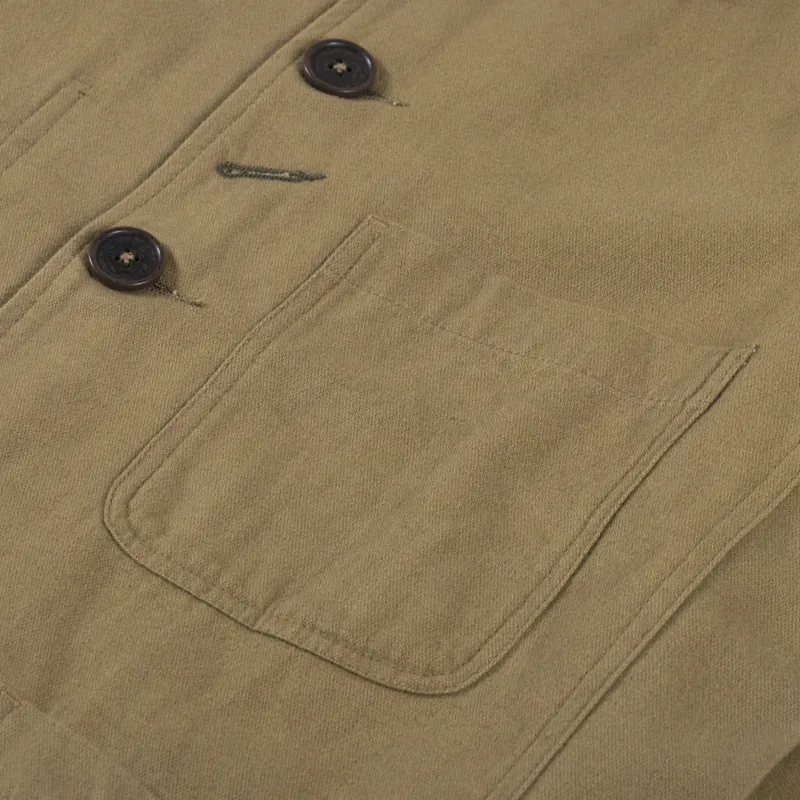 Universal Works Bakers Jacket Sand Brushed Moleskin-8