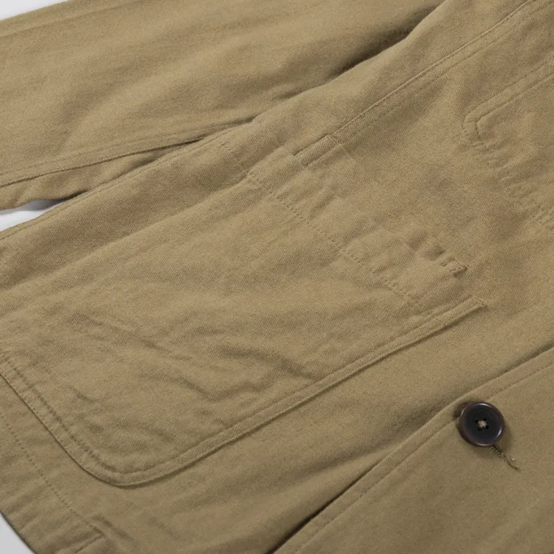 Universal Works Bakers Jacket Sand Brushed Moleskin-6
