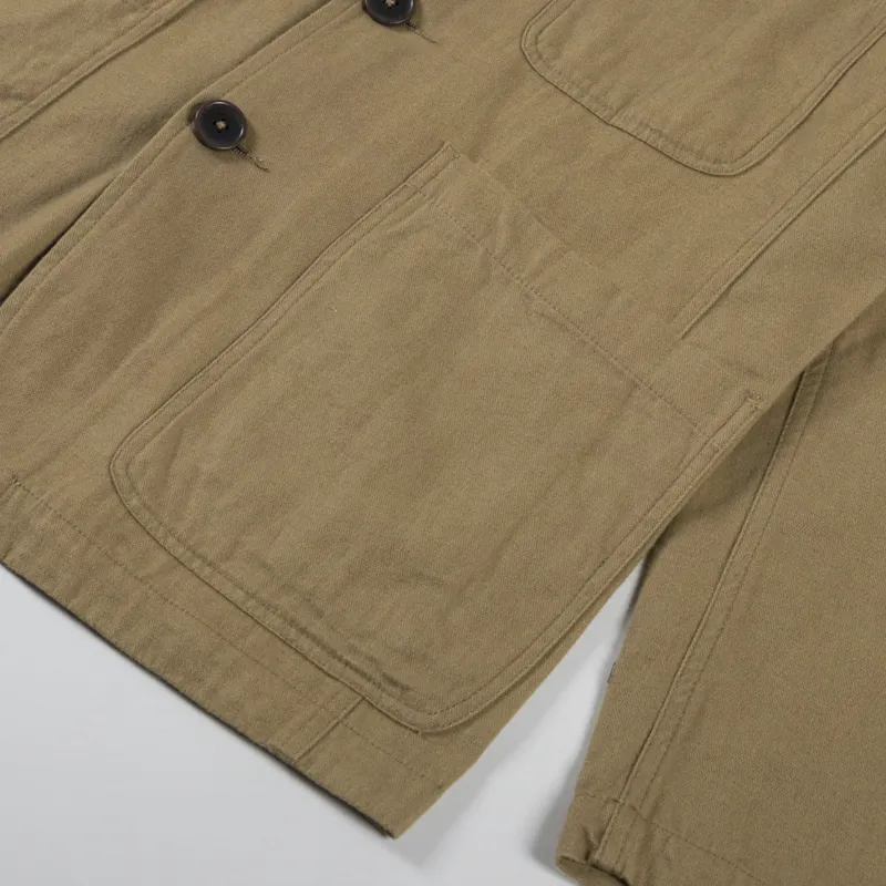 Universal Works Bakers Jacket Sand Brushed Moleskin-7