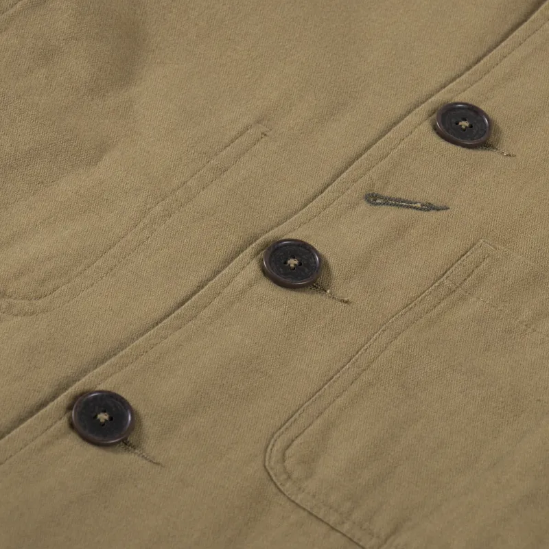Universal Works Bakers Jacket Sand Brushed Moleskin-5