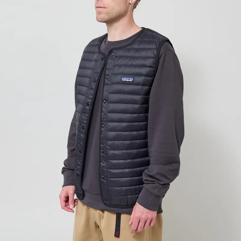 Patagonia Lightweight Down Sweater Vest Black-1