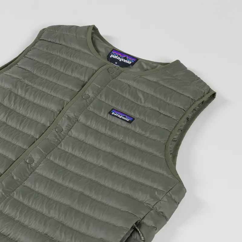 Patagonia Lightweight Down Sweater Vest Basin Green-2