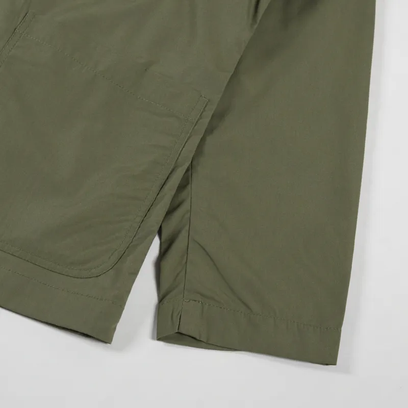 Universal Works Bakers Chore Jacket Olive Recycled Polytech-8