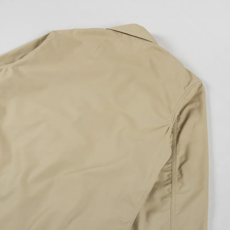 Universal Works Bakers Chore Jacket Sand Recycled Polytech-3