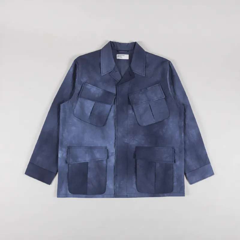 Universal Works Jungle Jacket Navy Recycled Splash Nylon