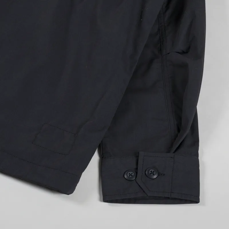 Universal Works Parachute Field Jacket Black Recycled Polytech-10