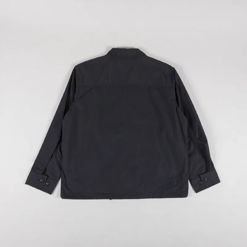 Universal Works Parachute Field Jacket Black Recycled Polytech-1