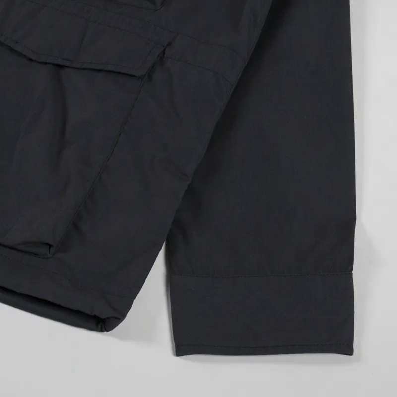 Universal Works Parachute Field Jacket Black Recycled Polytech-9