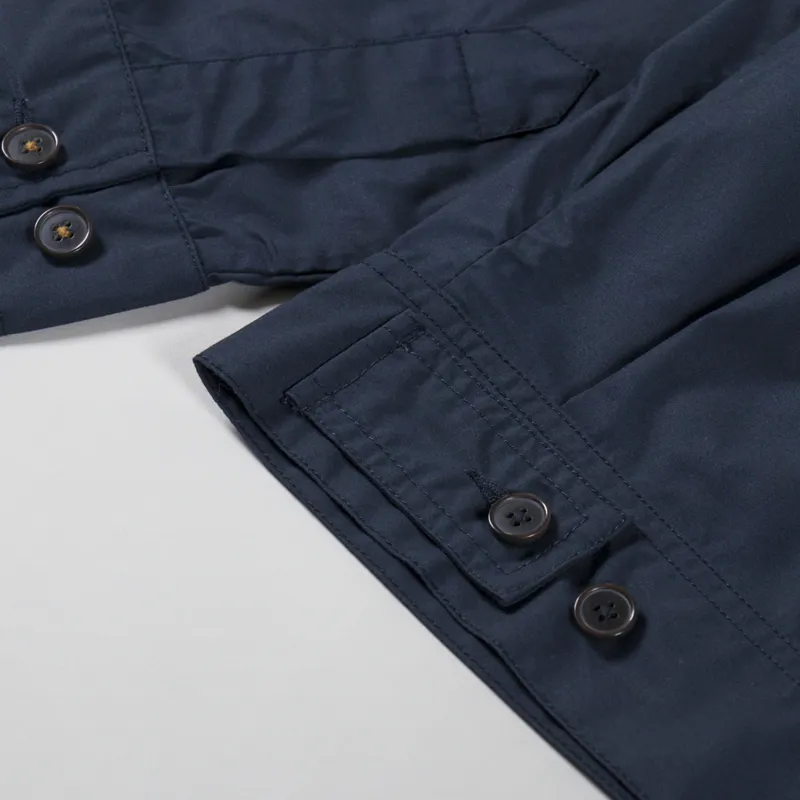 Universal Works Rose Bowl Jacket Navy Recycled Polytech-6