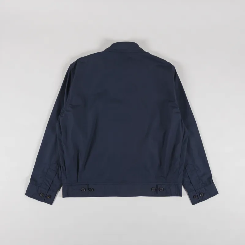 Universal Works Rose Bowl Jacket Navy Recycled Polytech-1