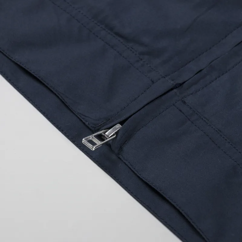 Universal Works Rose Bowl Jacket Navy Recycled Polytech-8