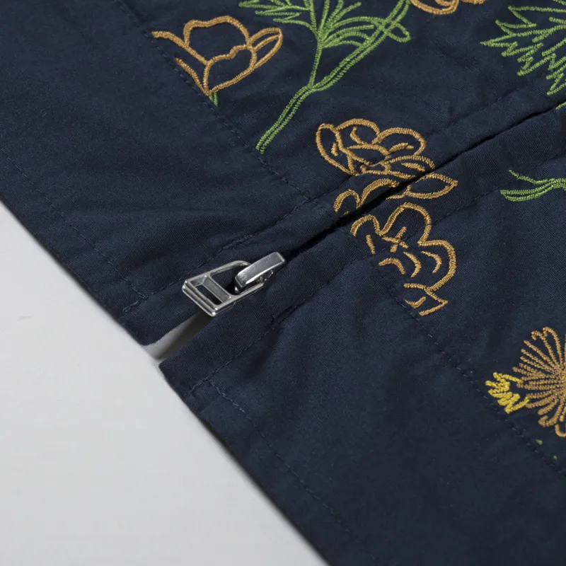 Universal Works x Flower Mountain E130 Jacket Navy Broadcloth-7