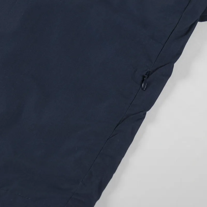 Universal Works Tech Overshirt Navy Recycled Poly Tech-7