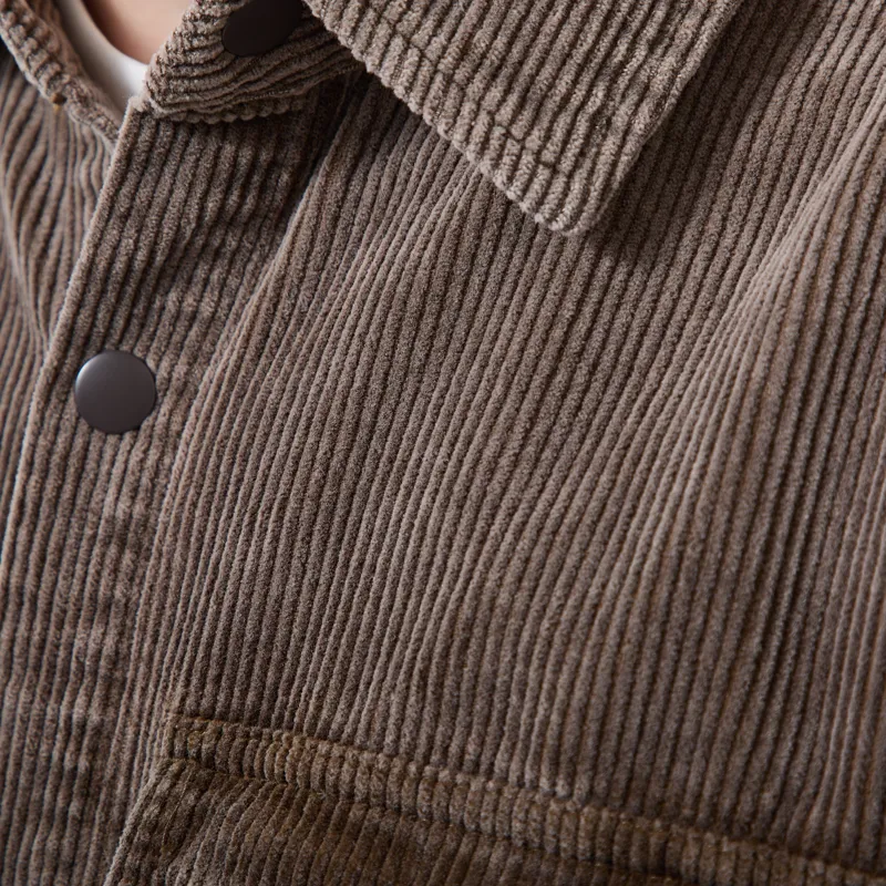 Revolution Worker Overshirt Brown-6