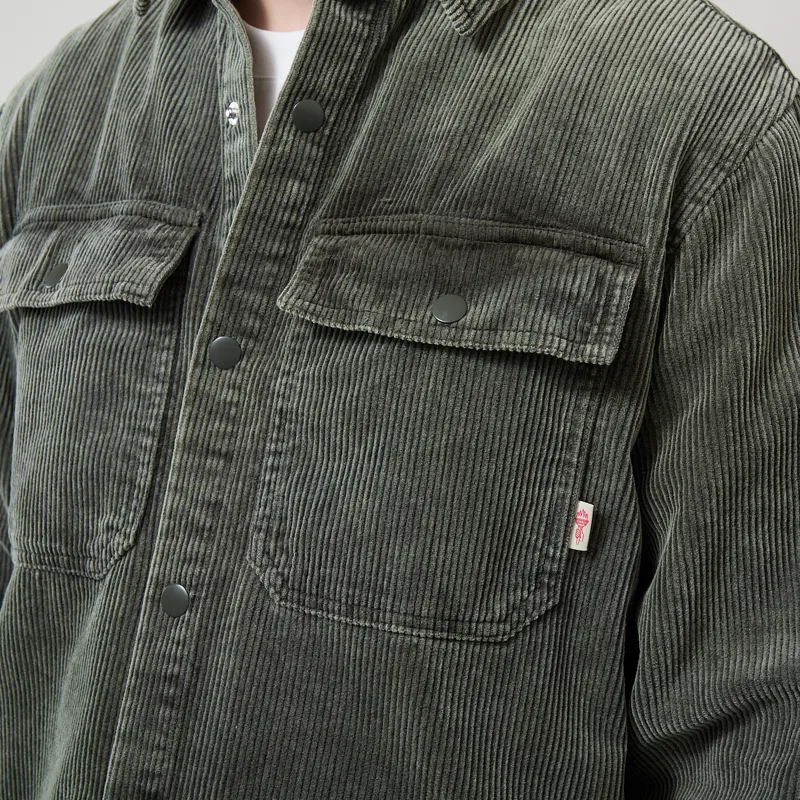 Revolution Worker Overshirt Light Army-5