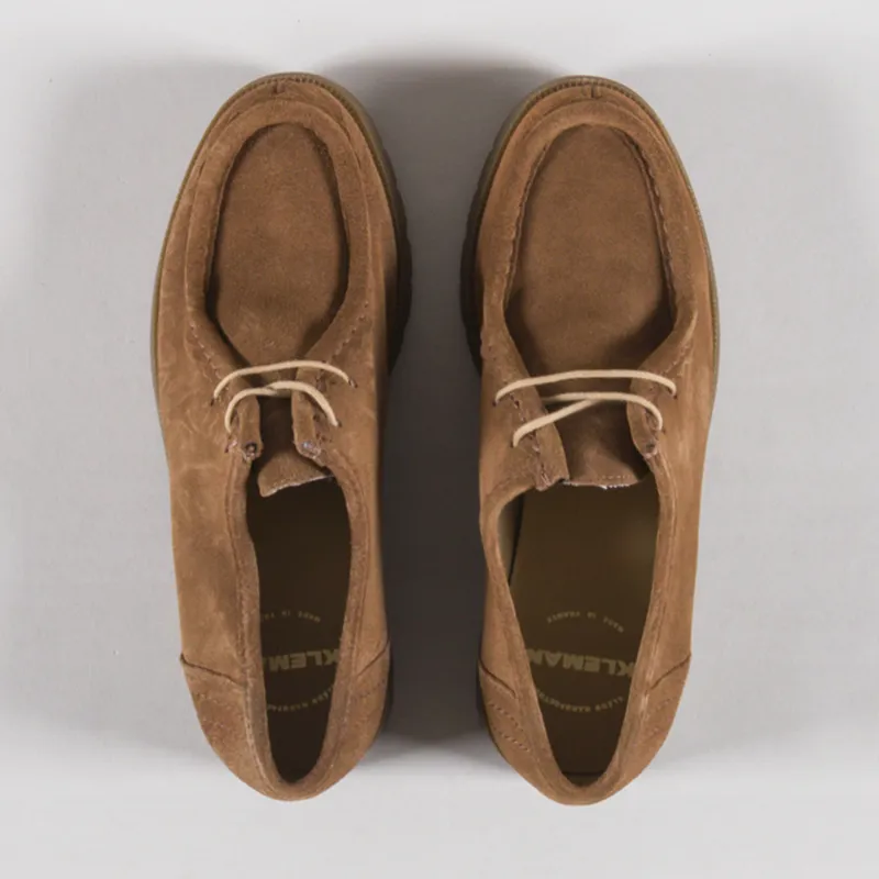 Kleman Womens Padror VV Shoes Cognac-6