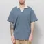 Revolution Jacquard Polo Shirt Navy