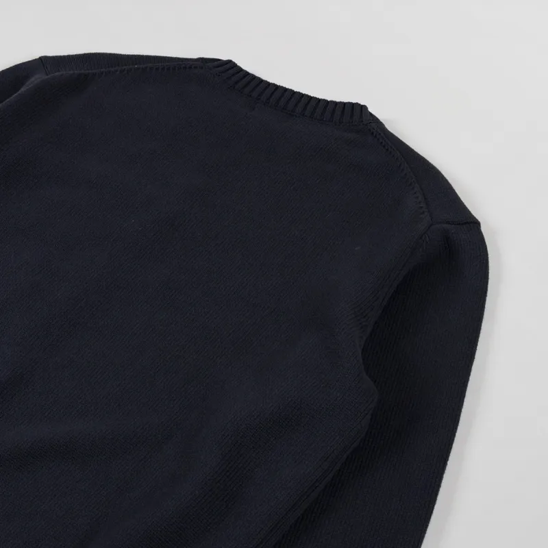 Patta Old School Knitted Sweater Moonless Night-3