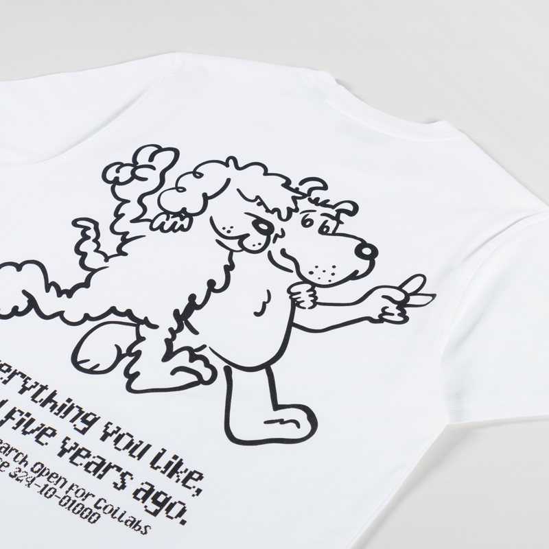 Edmmond Studios Design And Research T Shirt Plain White-2