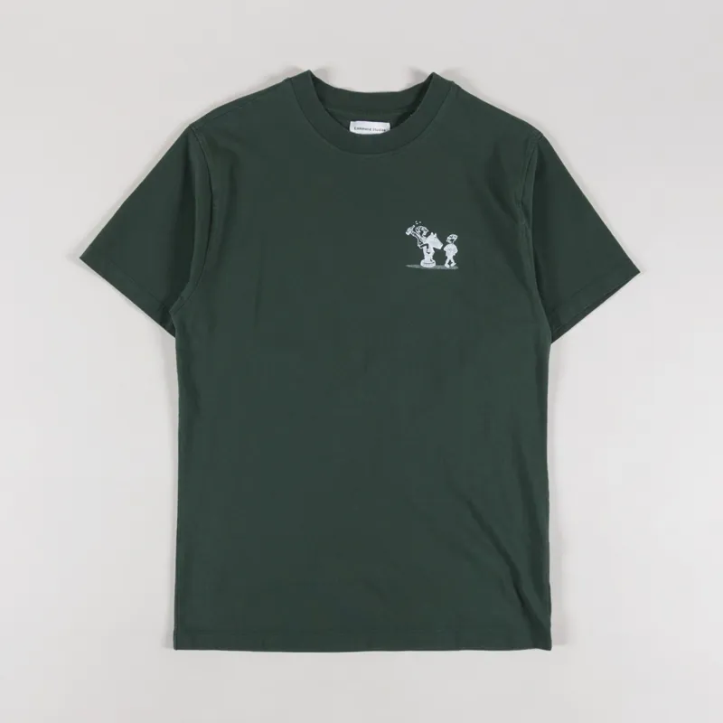 Edmmond Studios Chess Olympics T Shirt Dark Green-1