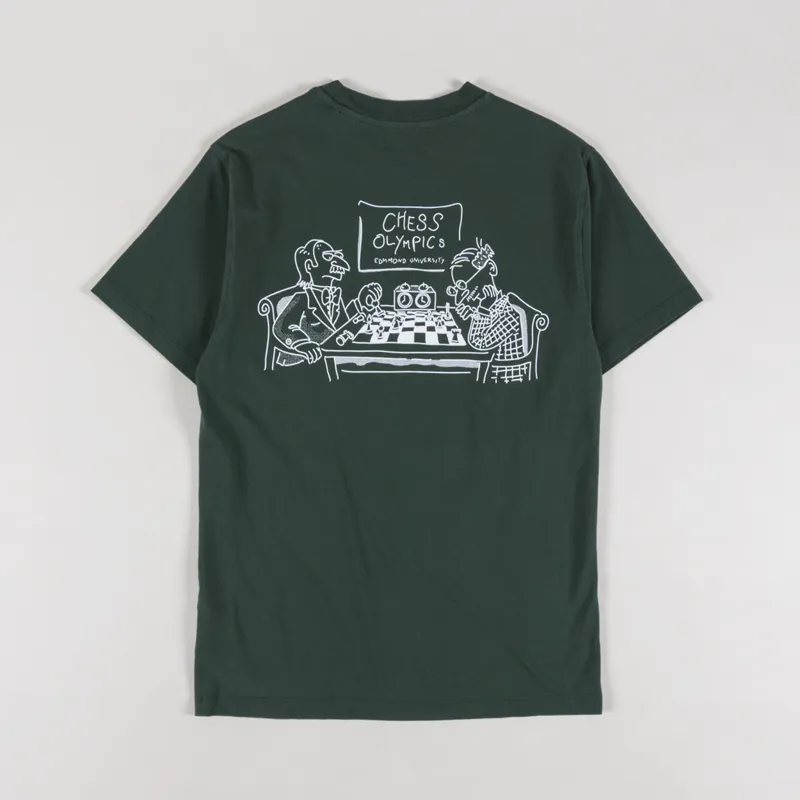 Edmmond Studios Chess Olympics T Shirt Dark Green