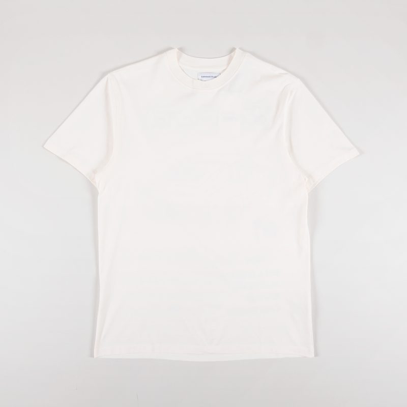 Edmmond Studios Luxury Cars T Shirt Plain Off White-1