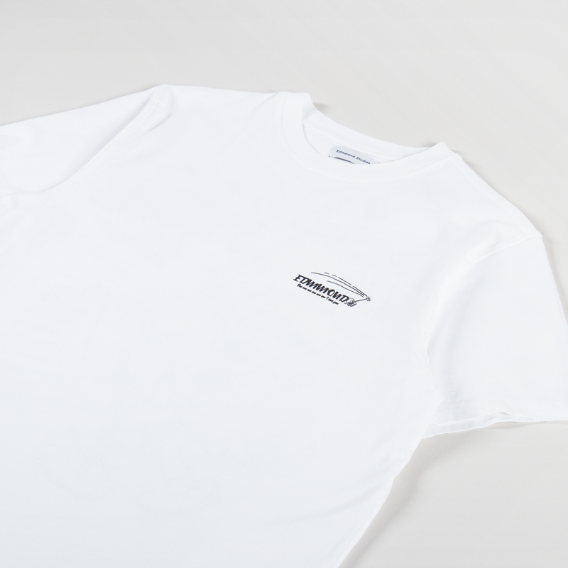 Edmmond Studios New Great Symphony T Shirt Plain White-3