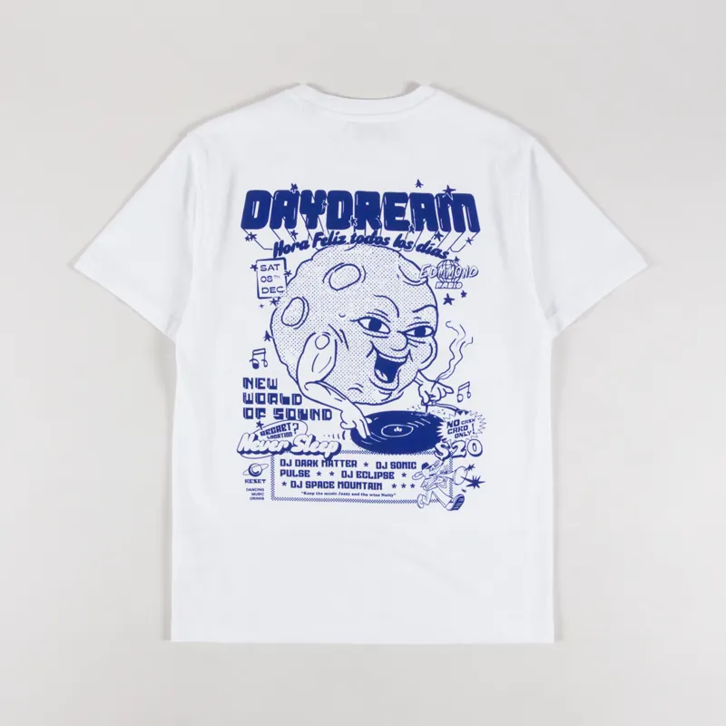 Edmmond Studios Hora Feliz Todos Los Dias T Shirt White