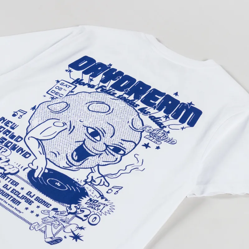 Edmmond Studios Hora Feliz Todos Los Dias T Shirt White-2