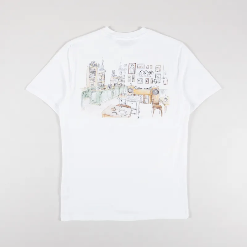 Edmmond Studios Cafe Edmmond T Shirt White