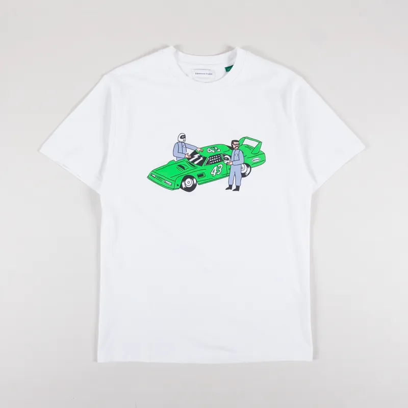 Edmmond Studios Nascar T Shirt Plain White