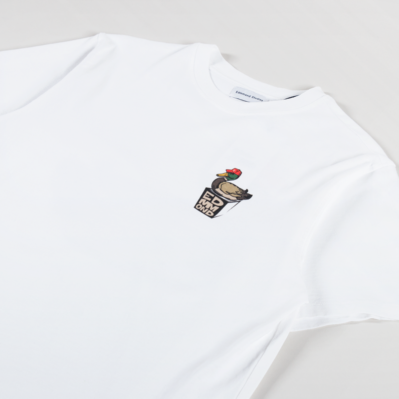 Edmmond Studios Duck Pond T Shirt White-3