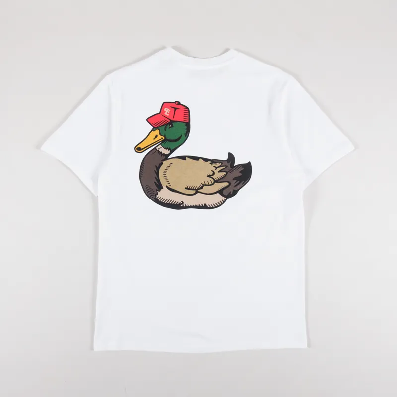 Edmmond Studios Duck Pond T Shirt White