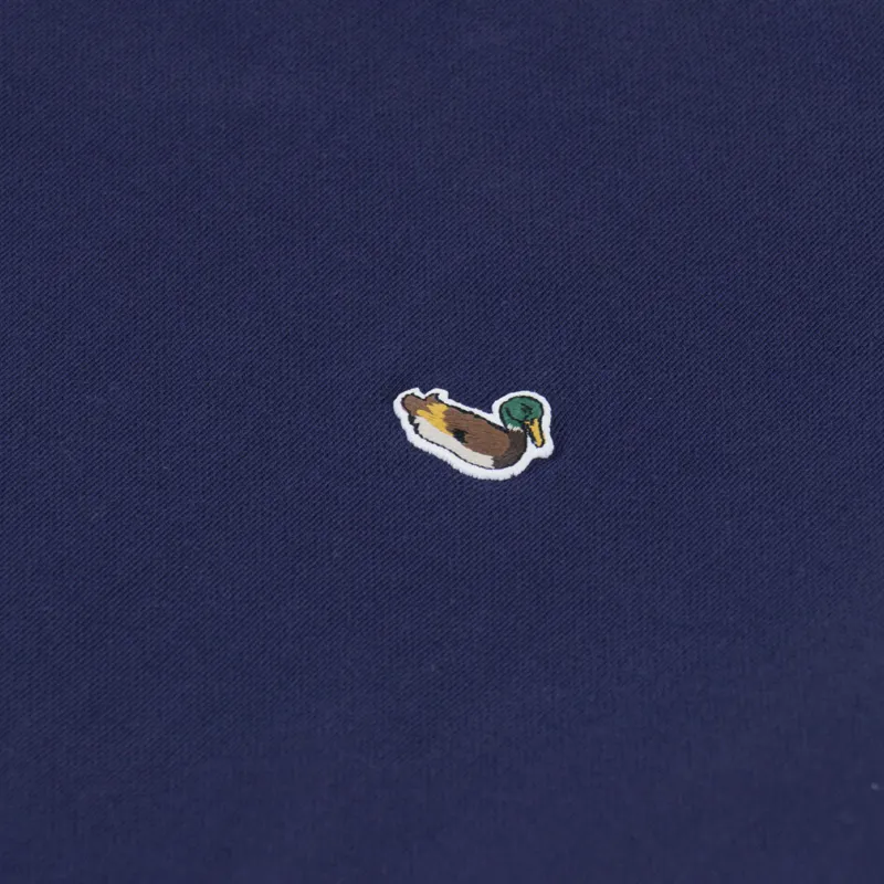 Edmmond Studios Duck Patch Sweatshirt Plain Navy-4