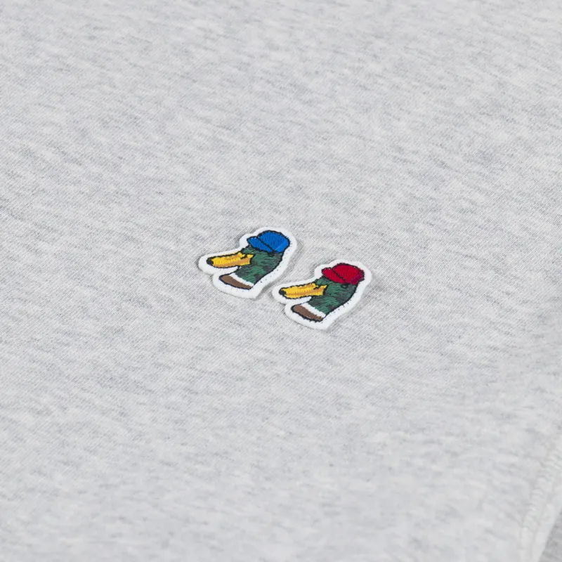 Edmmond Studios Special Duck Sweatshirt Grey Melange-4