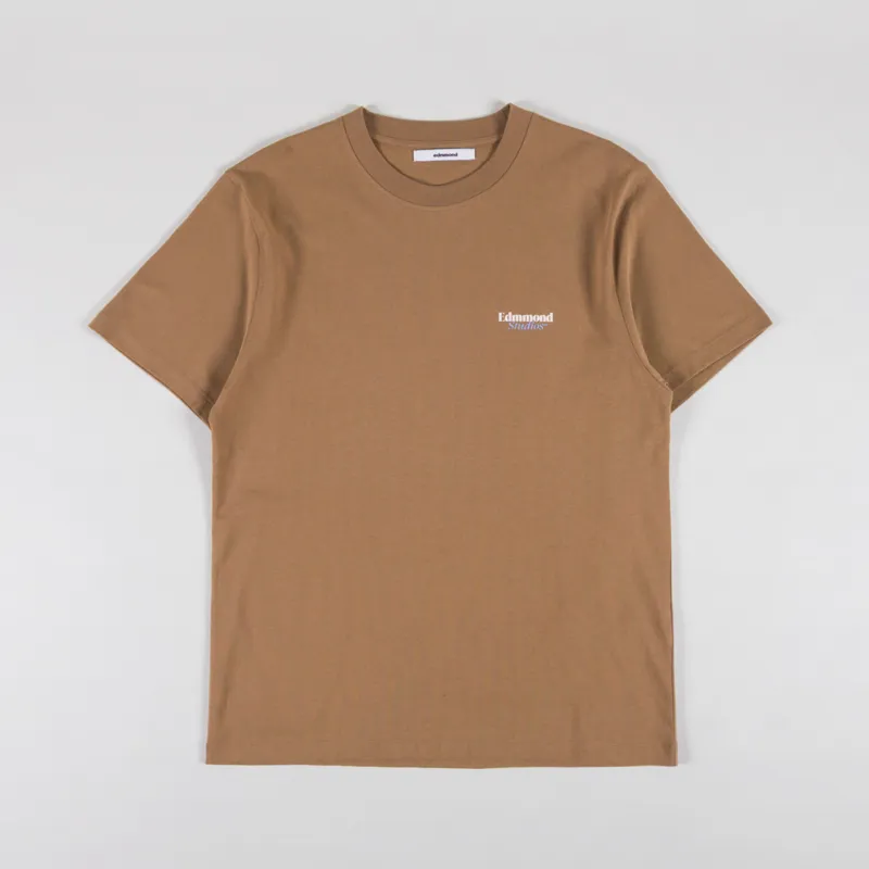Edmmond Studios Elak T Shirt Brown-1