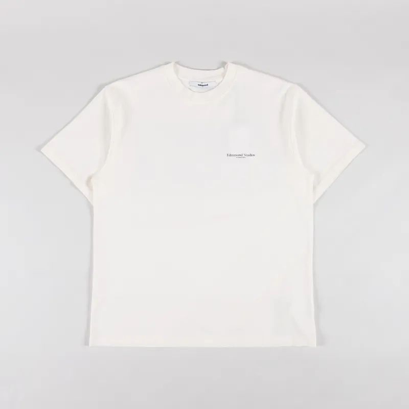 Edmmond Studios Orient Express T Shirt Off White-1