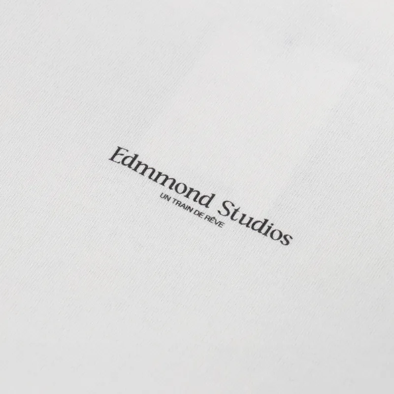 Edmmond Studios Orient Express T Shirt Off White-5