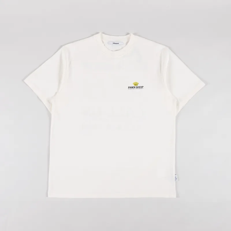 Edmmond Studios Pawn Shop T Shirt Off White-1
