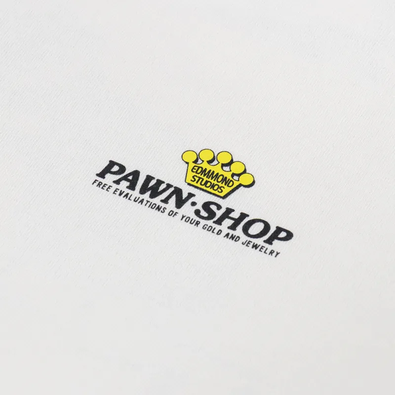 Edmmond Studios Pawn Shop T Shirt Off White-5