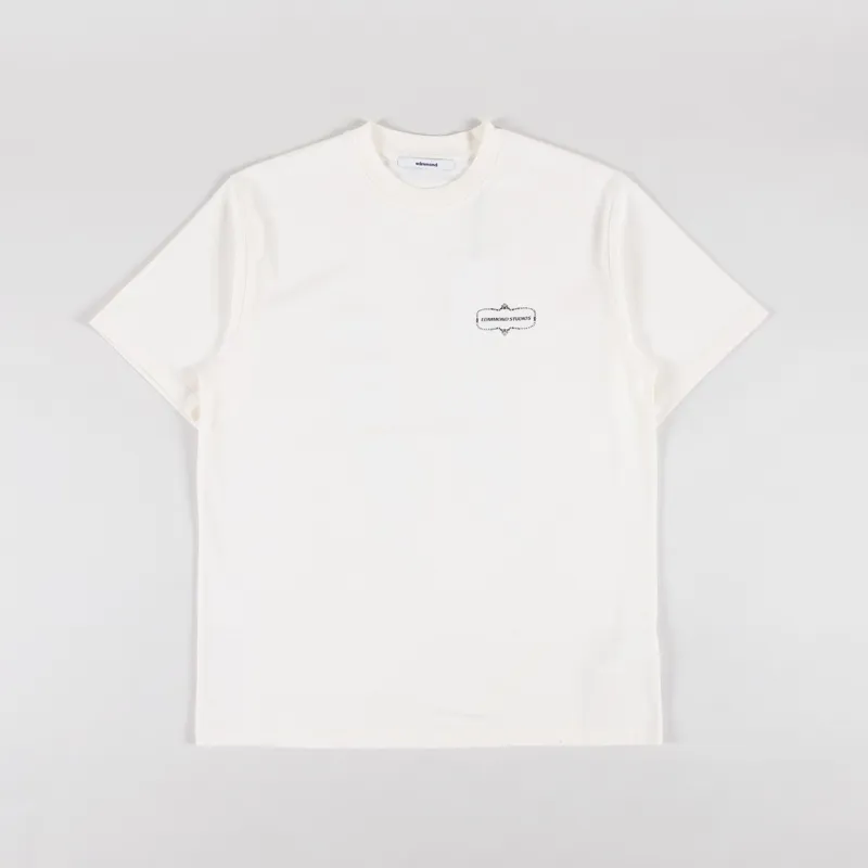Edmmond Studios Call Me T Shirt Off White-1