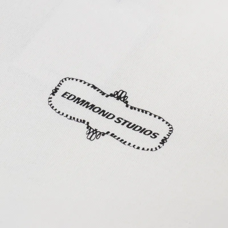 Edmmond Studios Call Me T Shirt Off White-5