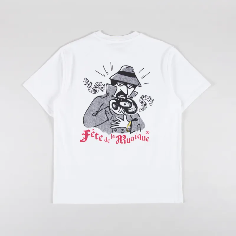 Edmmond Studios Fete De La Musique T Shirt White