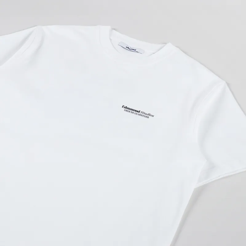 Edmmond Studios Speakers T Shirt White-3