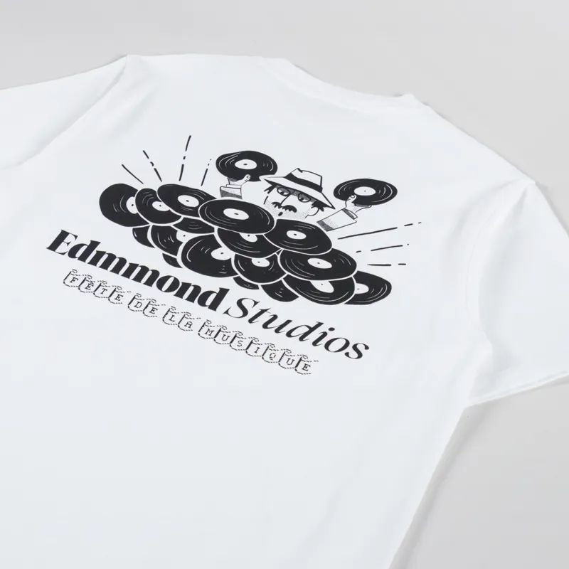 Edmmond Studios Speakers T Shirt White-2