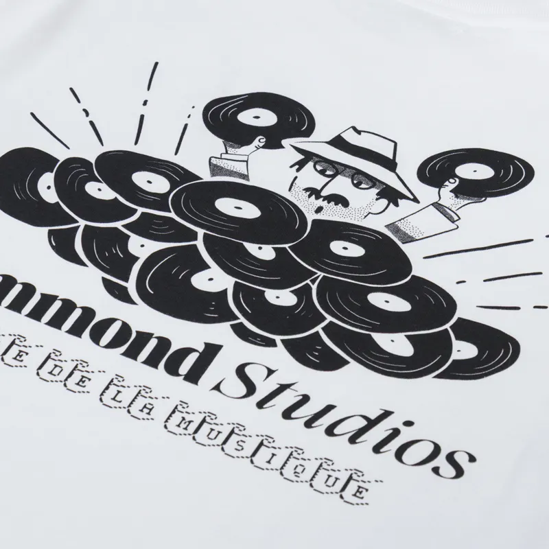 Edmmond Studios Speakers T Shirt White-4
